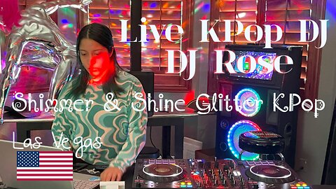 KPop DJ Rose Plays Shimmer & Shine Glitter KPop Mix LIVE Music!