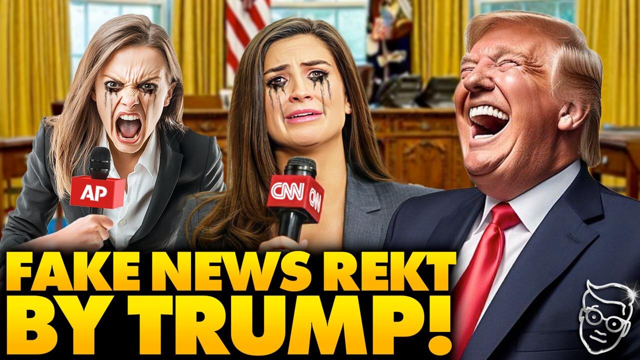 Trump HUMILIATES CNN Reporter Kaitlan Collins To Her FACE in Oval Office BEATDOWN | ‘FAKE NEWS!’