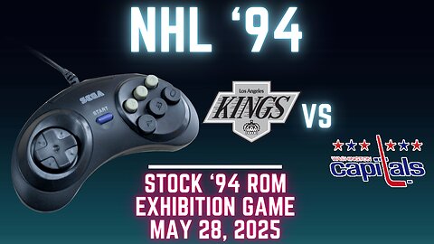 NHL '94: Kings (Len the Lengend) at Capitals (Icestorm NHL94) {Genesis} - Exhibition 124