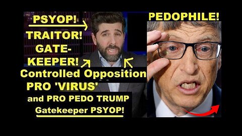 Controlled Opp PRO 'Virus' & Pedo TRUMP Gatekeeper Psyop 'The People's Voice' in Plain Sight!