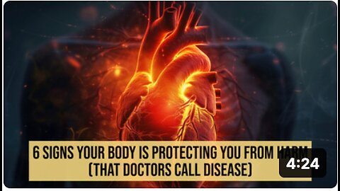 "6 Indications Your Body Is Shielding You From Danger, Termed as Disease by Doctors"