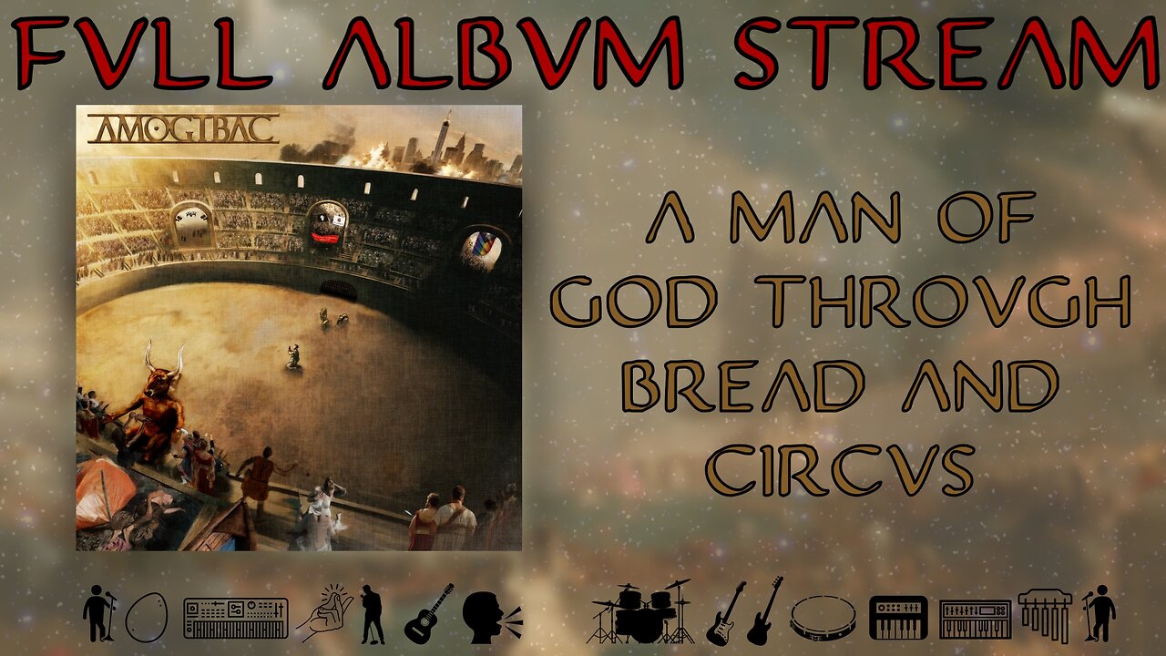 Dan Bauer -- A Man Of God Through Bread And Circus (2025) [Production Visualizer]