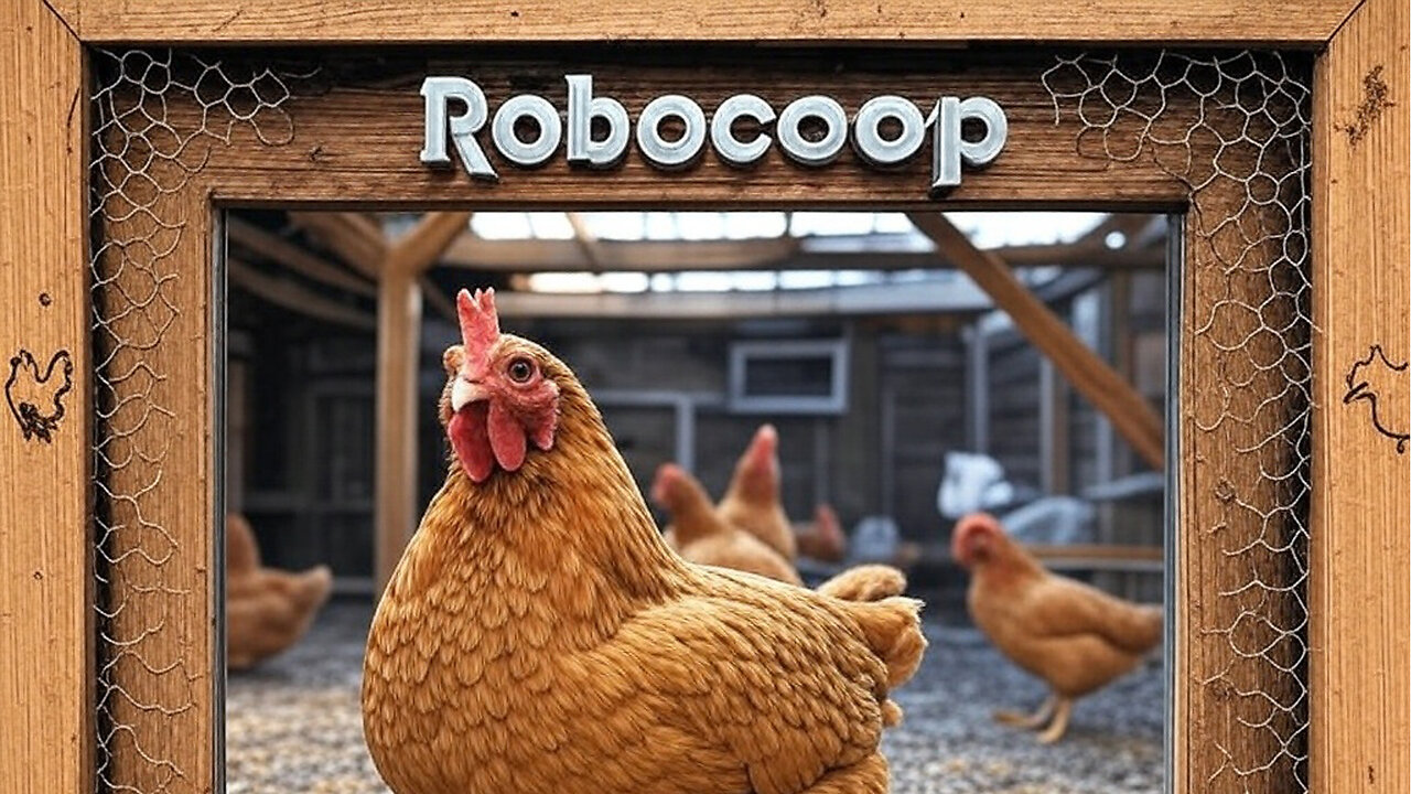 Robocoop! 24/7 Chicken Coop, Live Egg Laying Hens