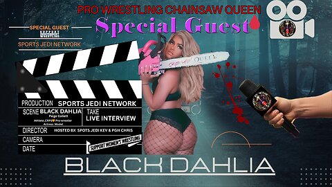 WRESTLING OWN The Chainsaw Queen Black Dahlia (Paige Collett) special guest interview