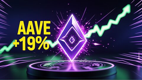 AAVE Price Surges 19% in 24 Hours | Biggest Gainer Among Top 40 Cryptos | Crypto Market Update