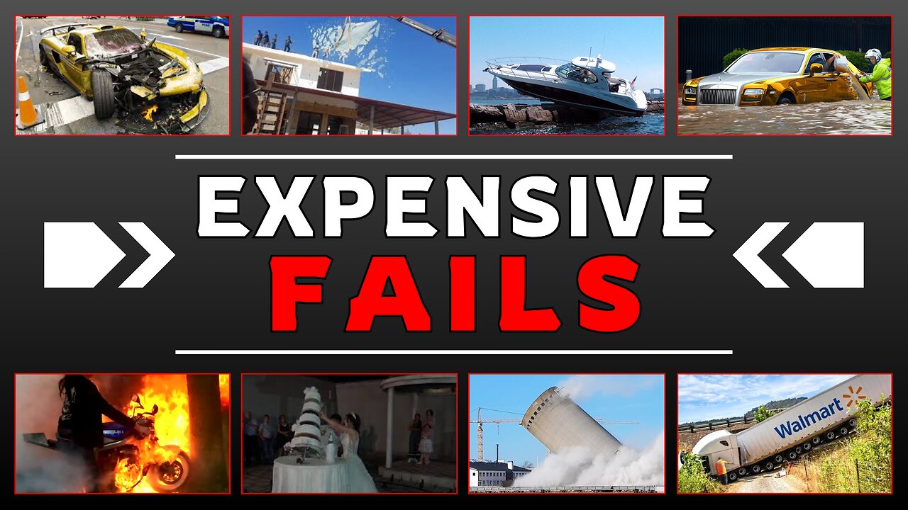 Expensive Fails Compilation | Funny Expensive Fails | WidoFails