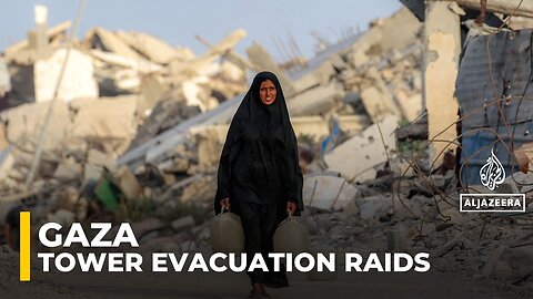 Israel attack on tower marks ‘terrifying shift’ towards targeting high-rise buildings in Gaza City