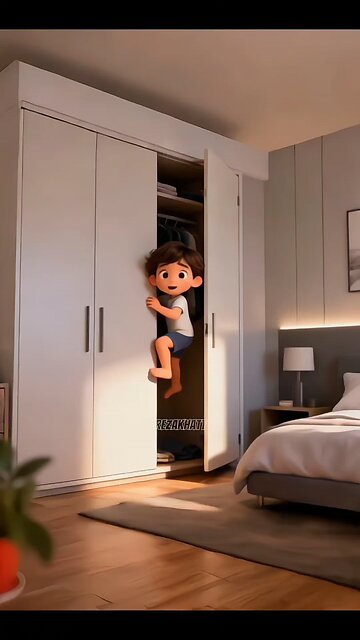 What is he doing in there? 🧐