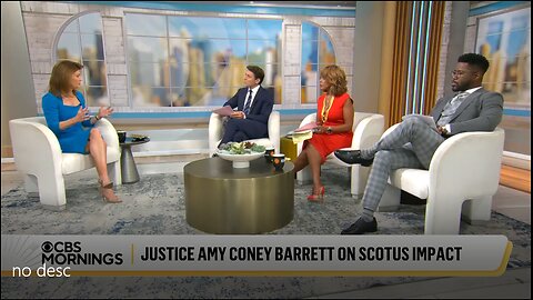 Amy Coney Barrett Defends Overturning Roe v. Wade In First Television Interview as a Justice