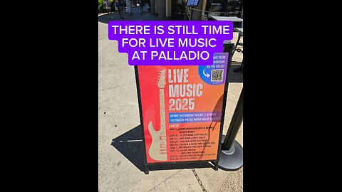 🎶 Catch live music at Palladio in Folsom! 🎸