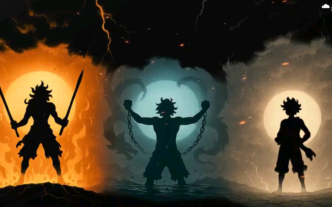 Three world 〔Three wars 〕 『Joy boy ,sun god nika,monkey d luffy』