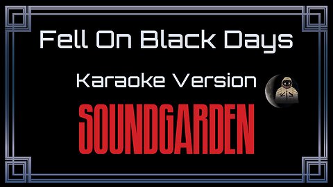 Soundgarden - Fell On Black Days (CC)