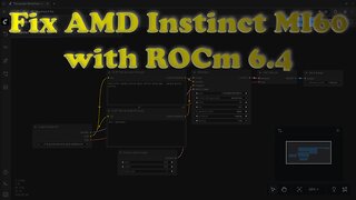 How to Fix Unsupported AMD Instinct MI60 with ROCm 6.4 and ComfyUI on Linux!