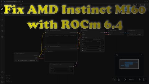 How to Fix Unsupported AMD Instinct MI60 with ROCm 6.4 and ComfyUI on Linux!