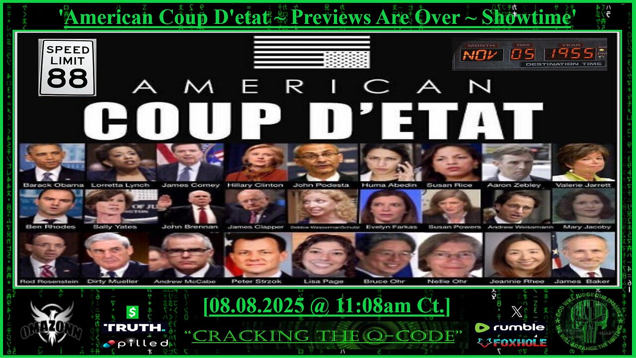 "CRACKING THE Q-CODE" ~ 'American Coup D'etat'