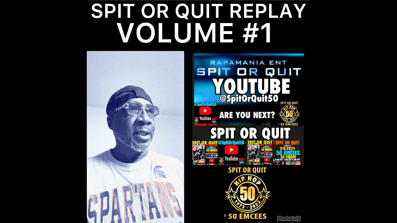 SPIT OR QUIT REPLAY.. VOLUME #1 50 Emcees Honoring DJ KAYSLAY..