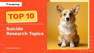 TOP-10 Suicide Research Topics