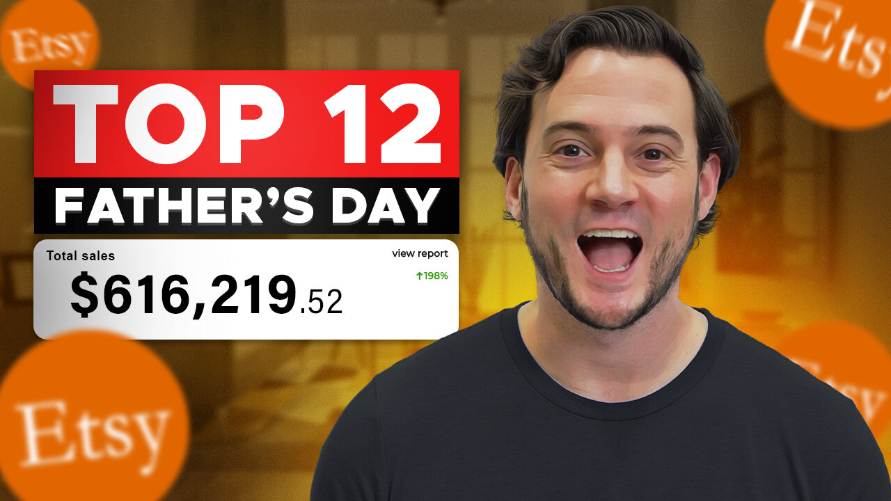 "Etsy's Pick" Father's Day Opportunities (1,000+ Sales Potential)