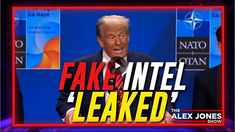 BREAKING: President Trump FURIOUS At NATO Summit After Israeli Operatives Leak Fake Intel