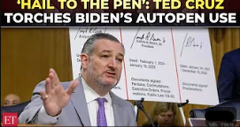 ‘Assault on democracy…’: Ted Cruz torches Biden’s autopen use, slams democrat 'chutzpah' for 'lying'