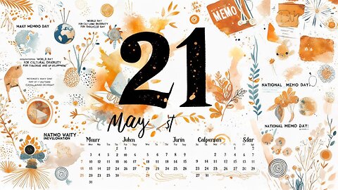 MAY 21 HOLIDAYS You Didn’t Know About! 🌍✨ | Tea, Swords, Yoda & More! 🍓🧘‍♂️