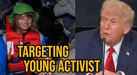 Trump reacts to Greta Thunberg’s kidnapping off Gaza aid ship, advises therapy
