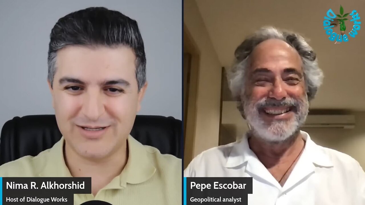 Pepe Escobar, Nima Alkhorshid - Facing the Storm: How Iran Plans to Tackle the US; Trump's Problems with Ukraine, Russia, Iran, Europe (5-19-2025)