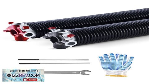 Garage Door Torsion Springs Pair of 0.234 x 2 x 28 inch Review