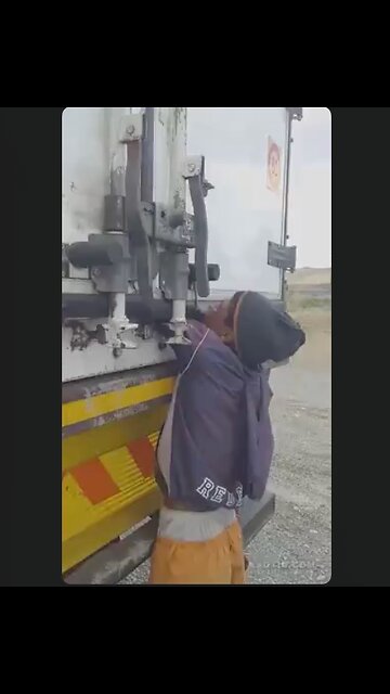 From South Africa: He was caught stealing. I mean really really caught. That looks painful.💥💥😳