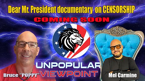 Dear Mr. President documentary on CENSORSHIP COMING 9/9