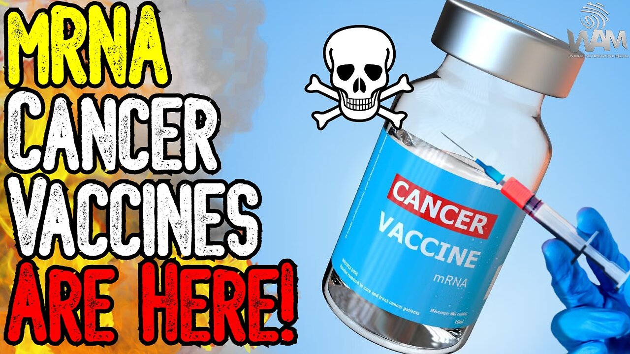 MRNA CANCER VACCINES ARE HERE! - Moderna Trials Begin As Cancer Rates Skyrocket!