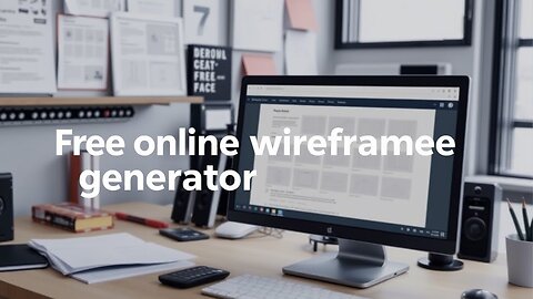 Best Free Online Wireframe Generator | Create Wireframes Easily