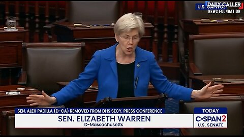 Elizabeth Warren Makes WILD Claims Over Removal Of Senator From Press Briefing