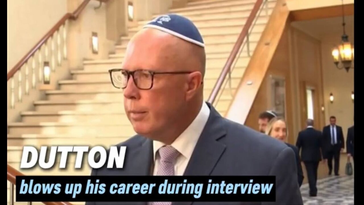 DUTTON - blows up his career during interview.