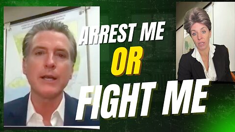 Arrest me or fight me!