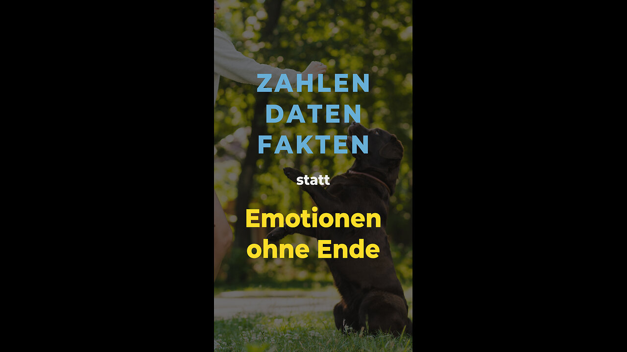Zahlen Daten Fakten - statt Emotionen in der Hundegesundheit