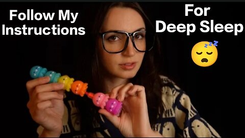ASMR | Follow My Instructions For Deep Sleep