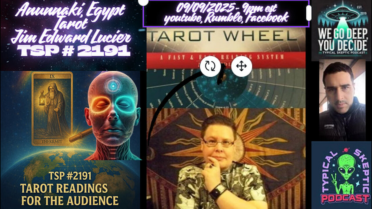 TSP #2191 – Premonitions, Tarot Readings & Esoteric Knowledge w/ Jim Edward Lucier