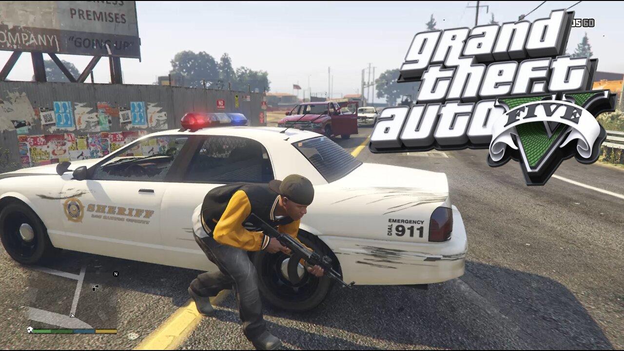GTA 5 Police Pursuit Driving Police car Ultimate Simulator crazy chase #137