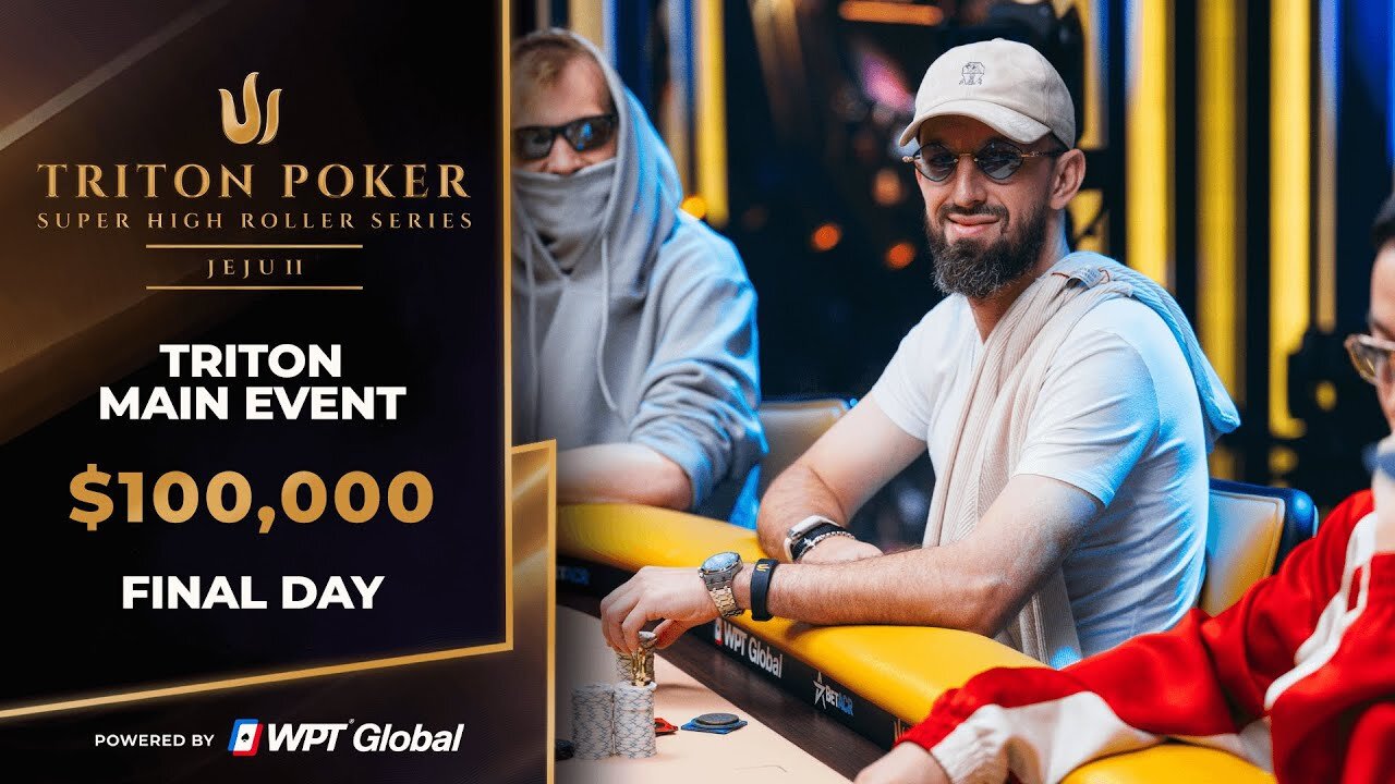 En direct : $100K NLH Main Event – Event #9, Final Day | Triton Poker Series Jeju II 2025