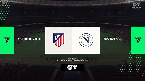 GAMEPLAY FC 25 | ATLETICO DE MADRID VS NAPOLES.