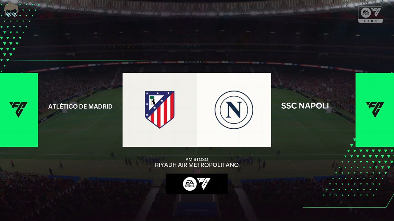 GAMEPLAY FC 25 | ATLETICO DE MADRID VS NAPOLES.
