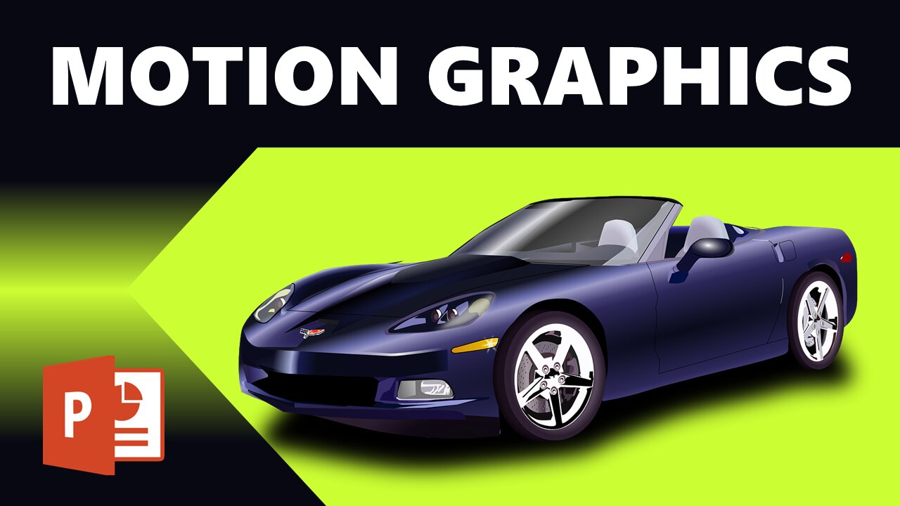 How to create an attractive motion graphic with PowerPoint?
