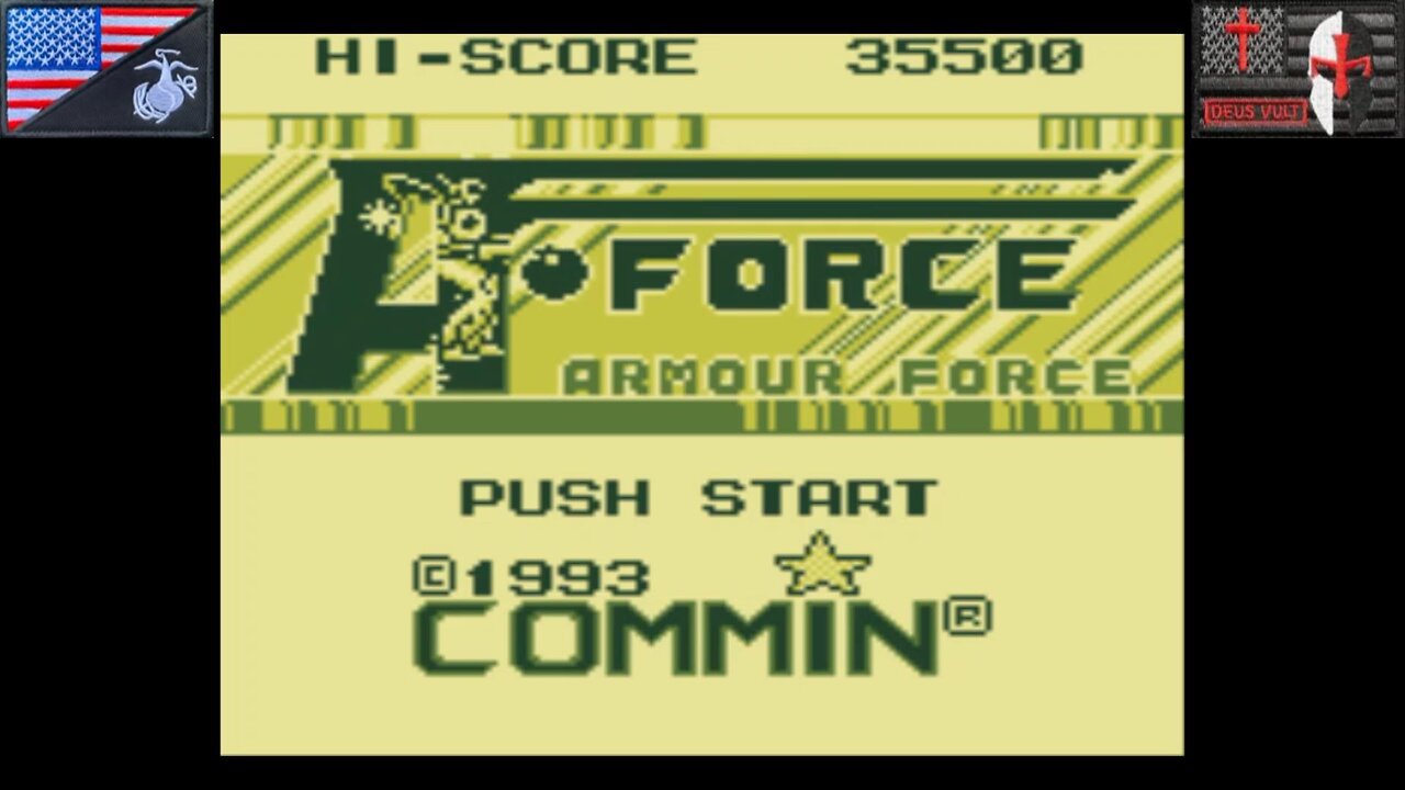A-Force: Armour Force [Unlicensed] (Nintendo Game Boy - Attract Mode) [PAL Only]