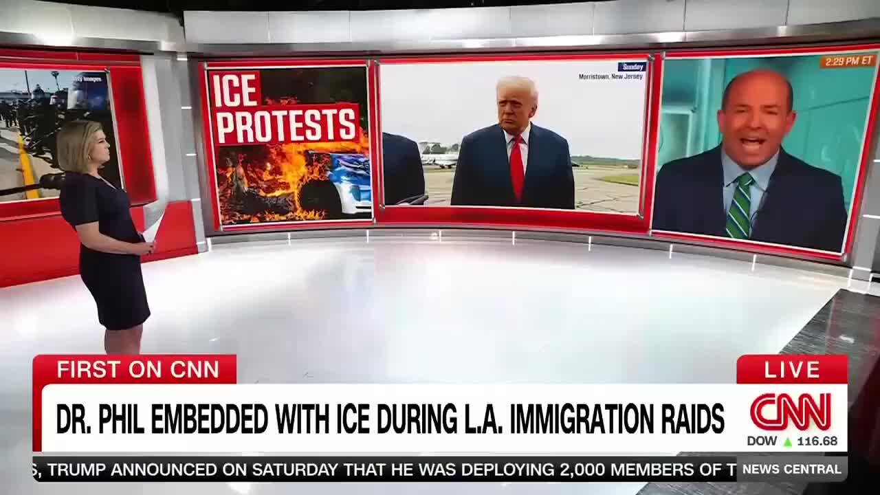 Brian Stelter Says You Shouldn’t Believe the Riot Videos on Social Media Because They Could Be ‘Hours Old’