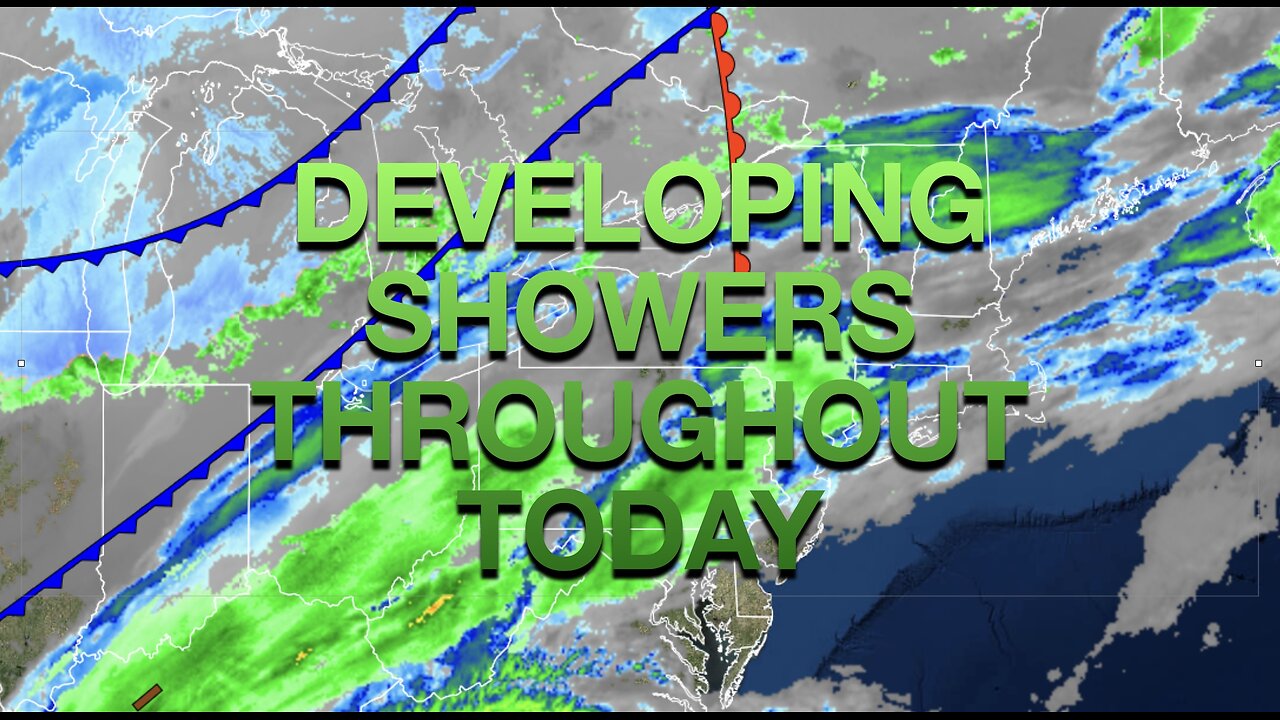 Developing Showers Throughout Today