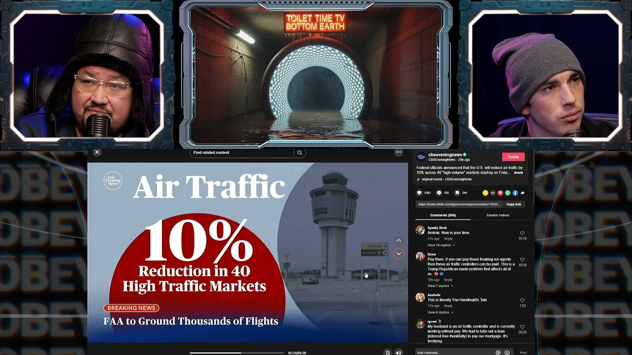 ⚠️If ALL Air Traffic Controllers GO ON STRIKE - THE WHOLE U.S. would FALL in a WEEK - SHUTDOWN⚠️