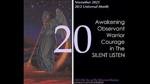 NOV 2025: What America & The World Needs to Consciously Know