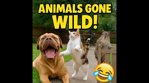 "When Animals Turn Into Comedians 😂 | Try Not to Laugh Challenge!"