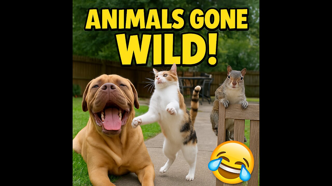 "When Animals Turn Into Comedians 😂 | Try Not to Laugh Challenge!"